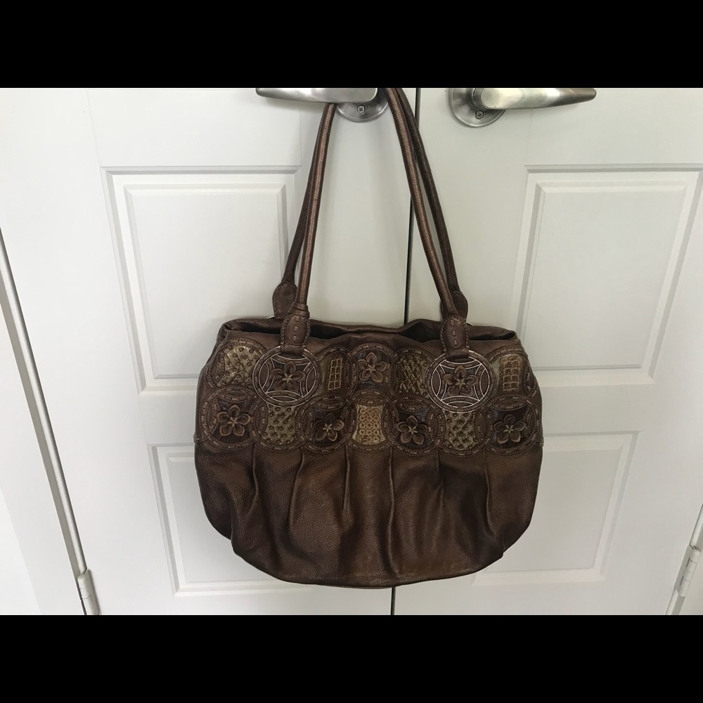 Bronze Leather Brighton purse